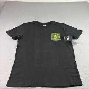 Boston Red Sox Shirt Mens L Black New Era Camo Pocket‎ Tee Short Sleeve MLB NEW